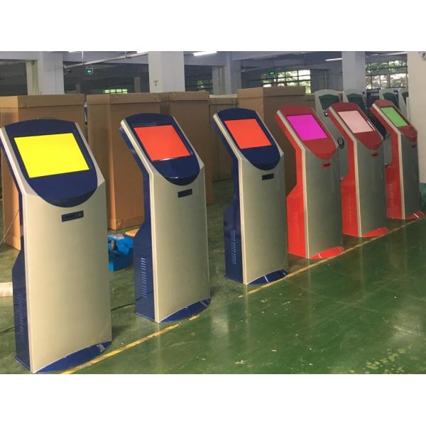 Киоск экрана касания машины 19,1 ATM банка дюйма взаимодействующий с принтером билета