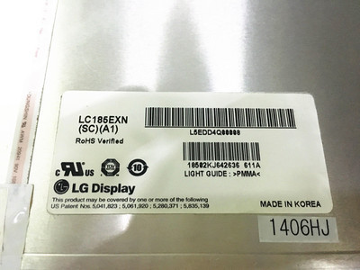 LG 18.5 Inch Industrial LCD Panel with 300cd/m2 Brightness and 30 Pin Connector for Medical and TV Use
