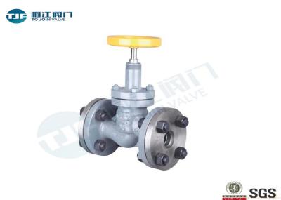 Industrial Cast Steel Ammonia Shut Off Valve With Flange Straight - Through