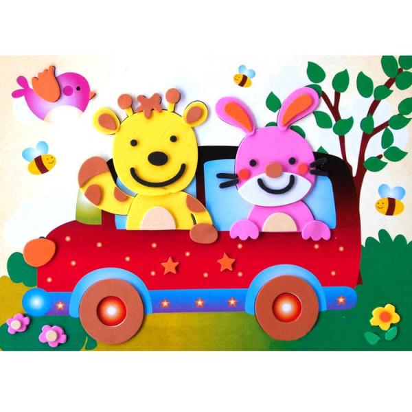 Golden Onion 3D Bubble Stickers EVA DIY Waterproof Stickers Educational Toys