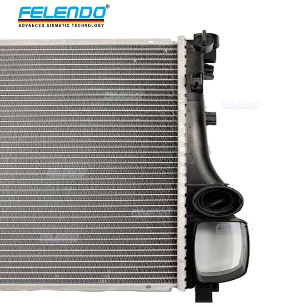 Black Car Radiator Condenser Water Cooler Mercedes-Benz C216 CL600 2007-2012 2215003203