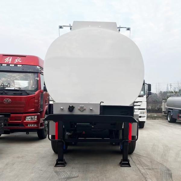 Carbon Steel 245 Chemical Liquid Tank Semi Trailer With 2 Axles 5000L Fuel Tank Trailer