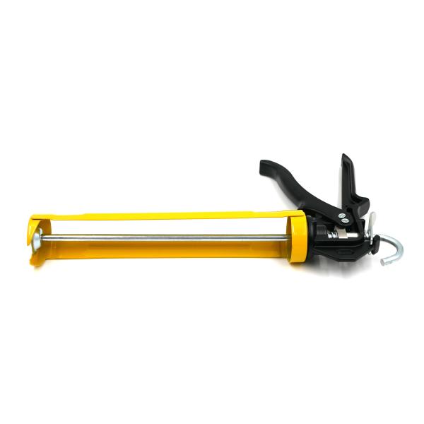 Cradle Steel Skeleton Frame Sealant Caulking Gun Drip-Less 400ml Rotating