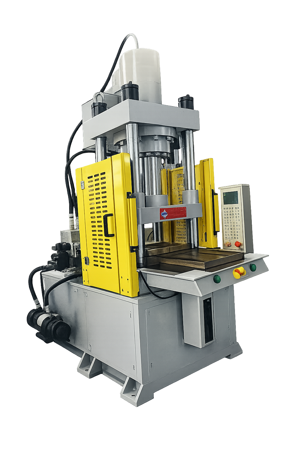 Ceramic / Metal Powder Injection Molding Machine Vertically Clamping Accurate Control