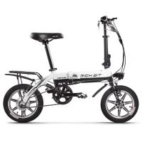 As senhoras de alumínio que dobram as bicicletas elétricas 250w C mecânico das mulheres travam Rich Bit 618