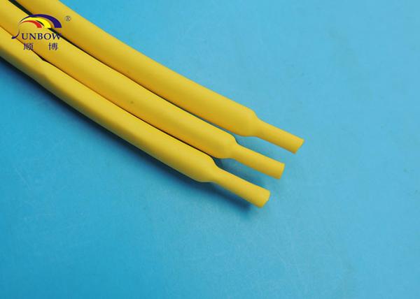 2 / 1 Glossy high temp polyolefin heat shrinkable tubing 10.4MPa Tensile strength