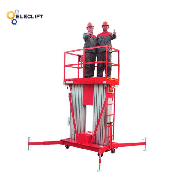 8m/Min Self Propelled Single Person Lift Platform 3m-25m Height