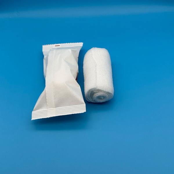 First Aid Polyester Bandage with Absorb Pad ISO Quality Certified Disinfecting Type EOS