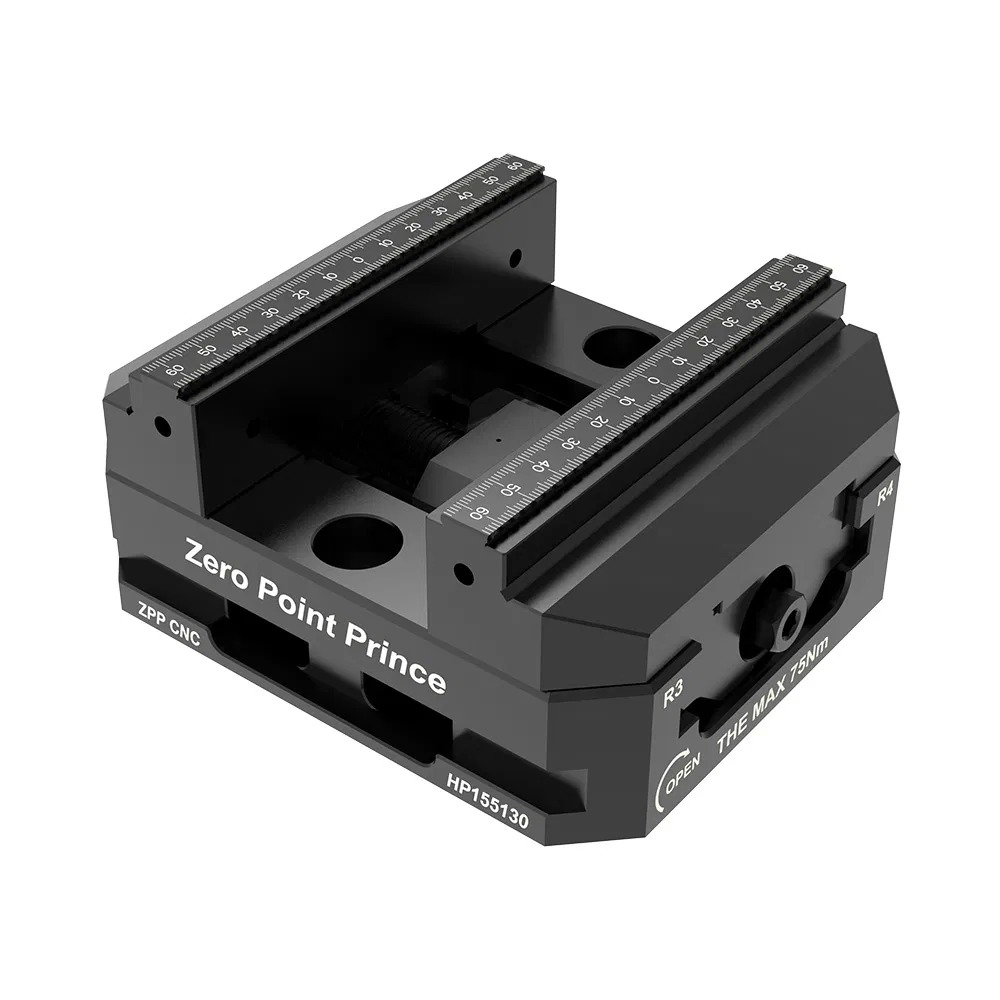 Quick Release Self Centering Zero Point CNC Workholding Vise