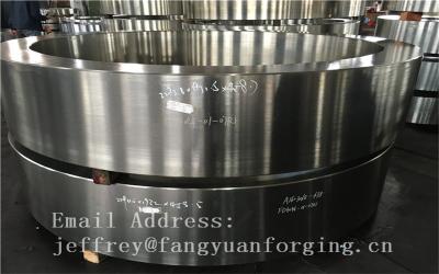SCM440 Alloy Steel Forged Gear Blanks 42CrMo4 1.7225 AISI4140 ABS DNV BV RINA NK Tempering Rough Machining
