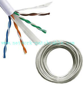 1000ft Solid 0.51mm Cat6 SFTP Cable 23AWG Twisted Pair Wire Grey