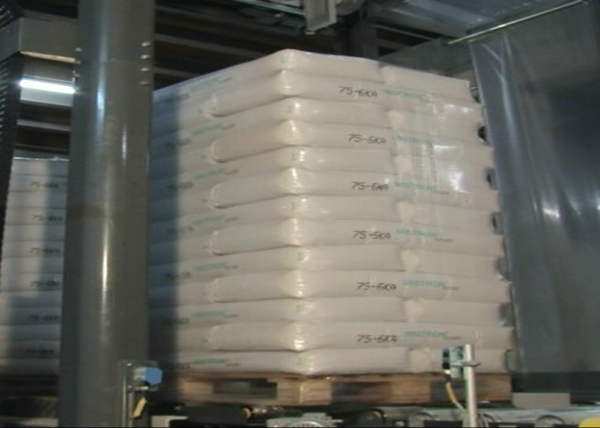 Hydraulic Stretch Hood Machine , Sugar / Salt Bag Automatic Pallet Wrapping Machine