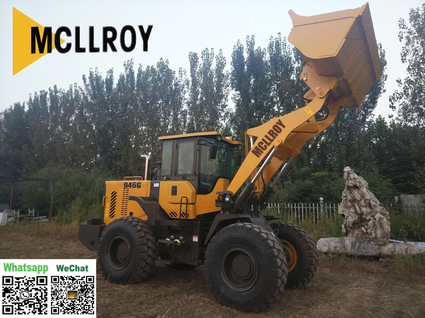 Отчетливо произношенный затяжелитель колеса 4 тонн, затяжелитель 129kw начала шахты