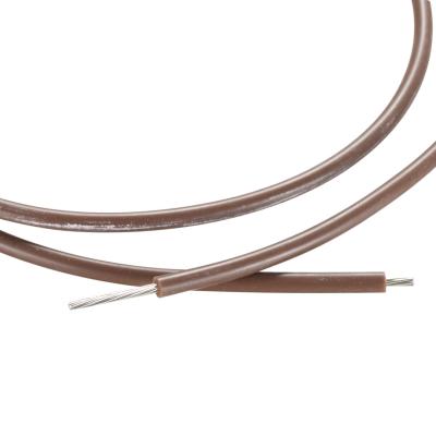 O gancho marrom do aparelho eletrodoméstico XLPE de AWM3271 18AWG acima do fio estanhou o cobre