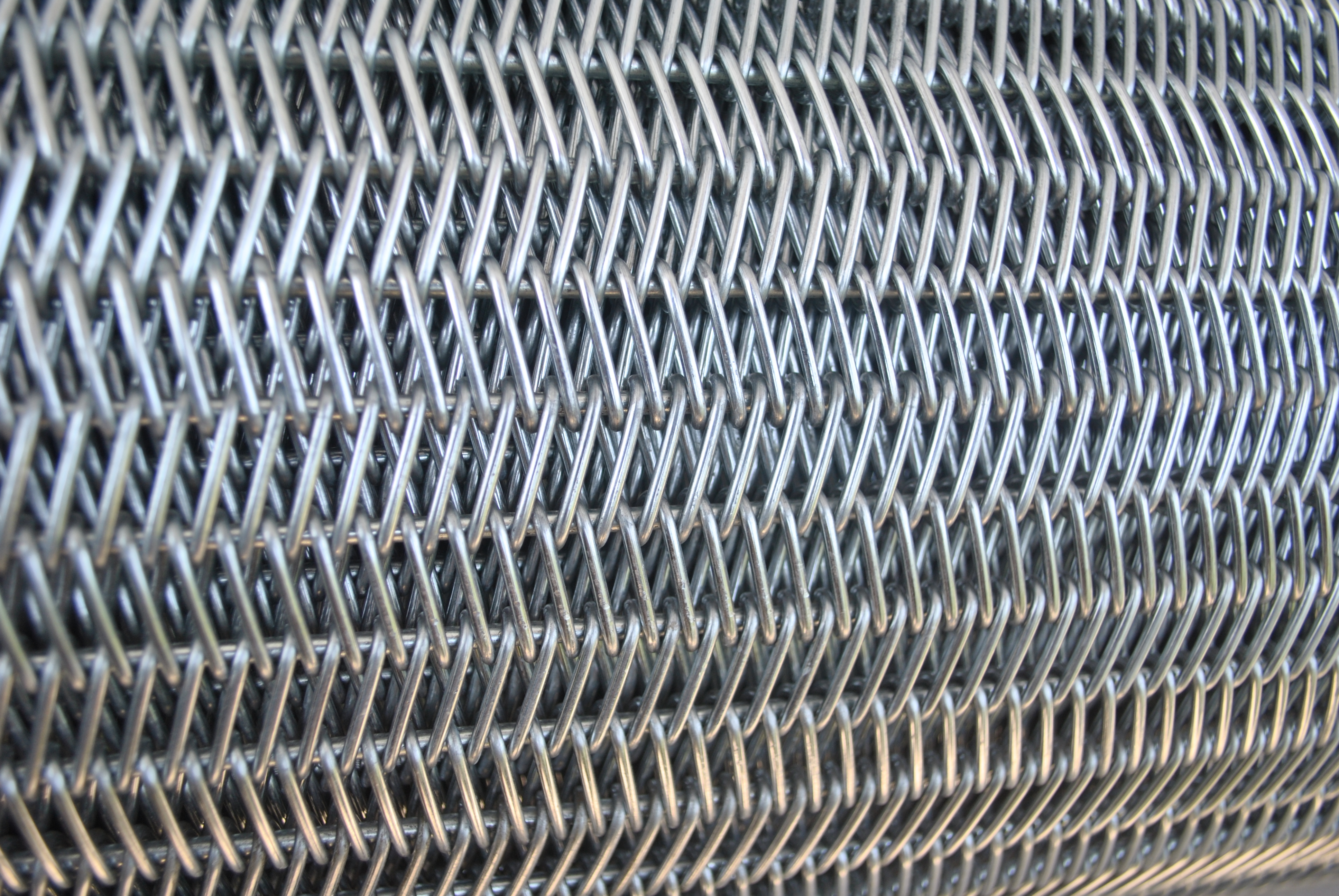 AISI 304 Chain Driven Drying Mesh Belt Stainless Steel Wire Conveyor Belt For Food Dehydration Oven