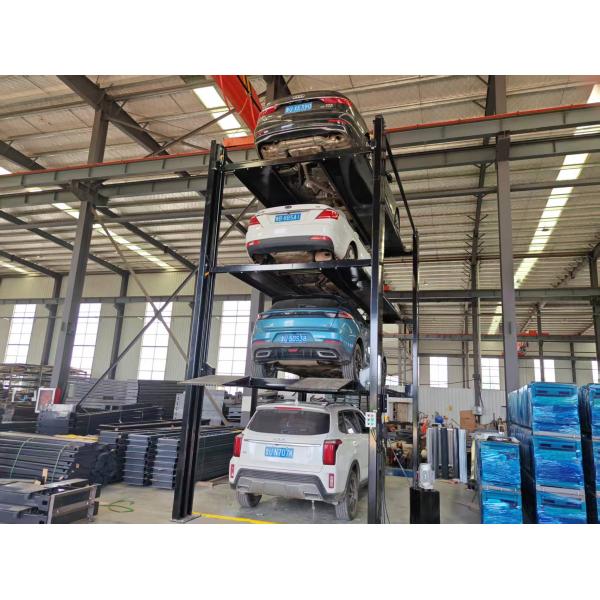 4 Level Parking System/Quadruple Stacker Car Parking Lift/Four Level Parking Lift/4 Cars Storage Lift