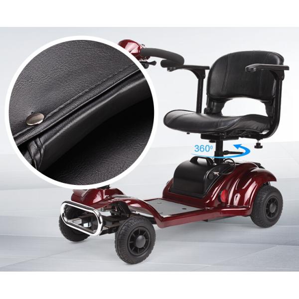 Elders 4 Wheel Electric Scooter / Electric Motorized Wheelchair For Disabled