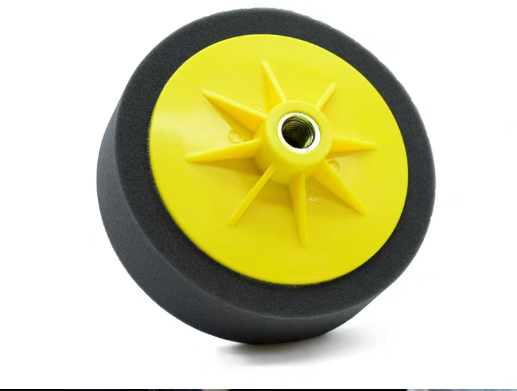 6 inch Drill Buffing Pad for Car Care- Black Soft Finishing Pad