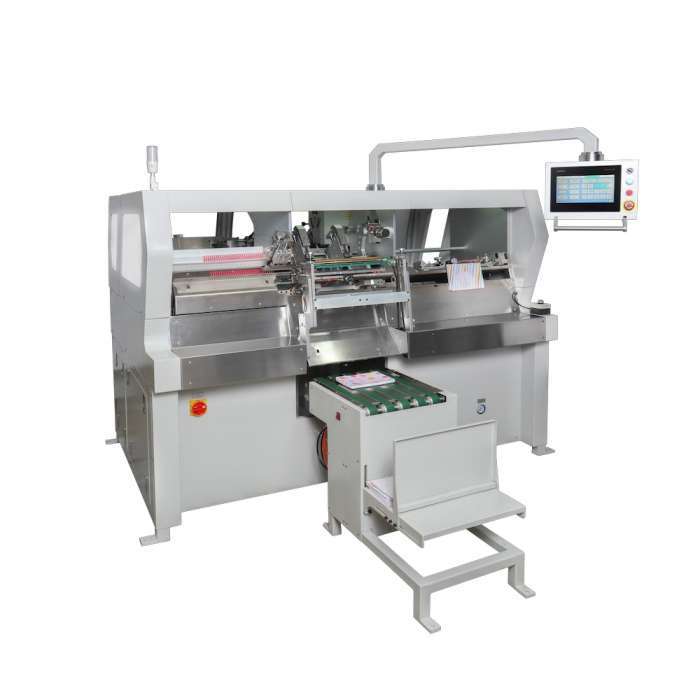 HXPS420 Mass Produce Plastic Spiral Binding Machine Dual Station Direct Wire Feeding For Printing Factory