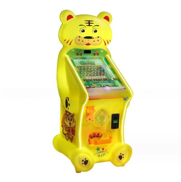220V Kids Pinball Game Machine Coin Amusement Machines Support English Chinese