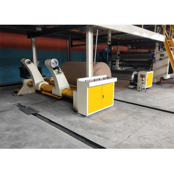 Steam Heating Corrugated Box Making Plant 3 Ply / 5 Ply / 7 Ply Customized Paper Width