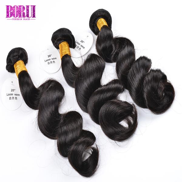 Волосы волны Уньпросессед малайзийских человеческих волос свободные связывают доставку падения