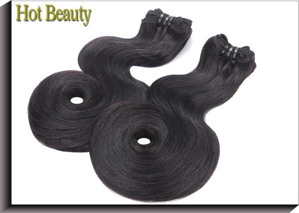 20 Inch Unprocessed Full Cuticle Double Drawn Human Hair / Grade 7A Virgin Hair