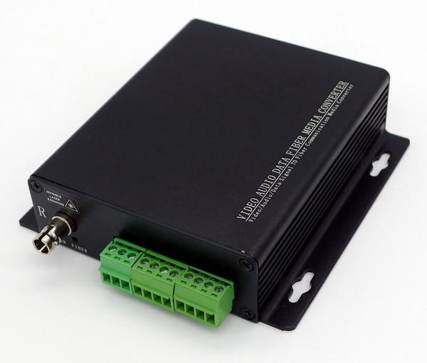 1 ch BIDI balance audio over fiber optic,phoenix connector ,singlemode,FC/ST/SC optional
