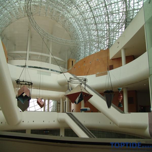 2mm Windproof Double Curved Aluminum Decorative Panel For Outdoor Eaves