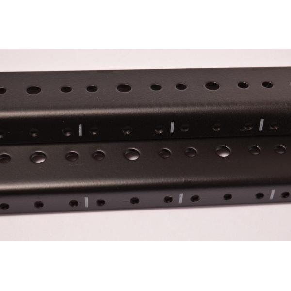 Стальная рельса для монтажа аудио Домашний театр Записывающая студия Окончание порошок черный