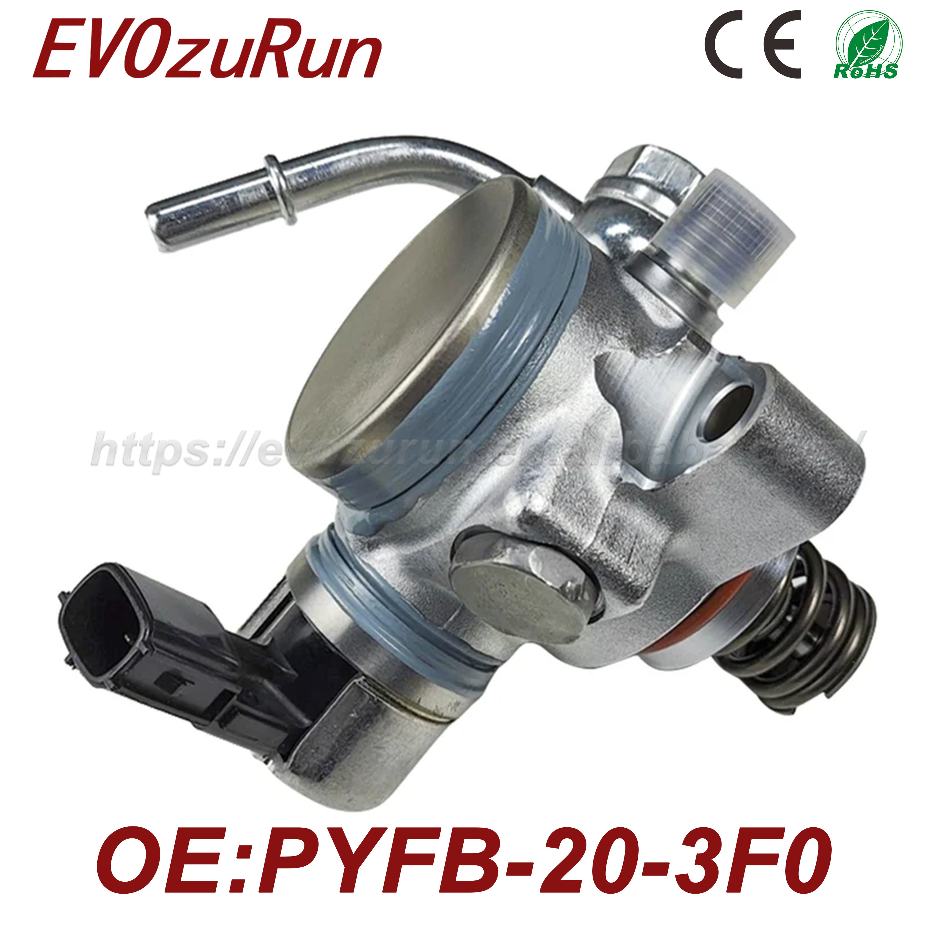 Auto Engine Parts Replacement High Pressure Fuel Pump PYFB-20-3F0 for 2018-2021 Mazda3 Mazda6 CX-3 CX-5 CX-30 CX-50 Skyactiv-G