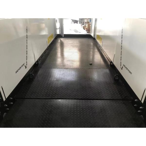 Crane Loading Deck Designed for Multi Story Construction with Easy Pull Push System and Secure Locking for Safe Operations