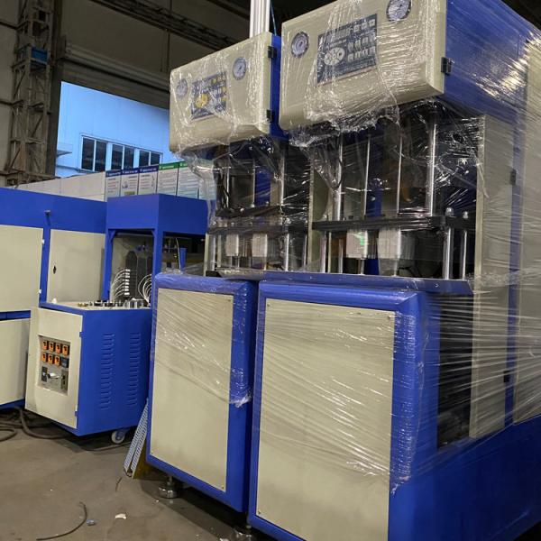 2022 Service 2 Cavity Semi Auto Plastic Bottle Making Machine for South Africa Market