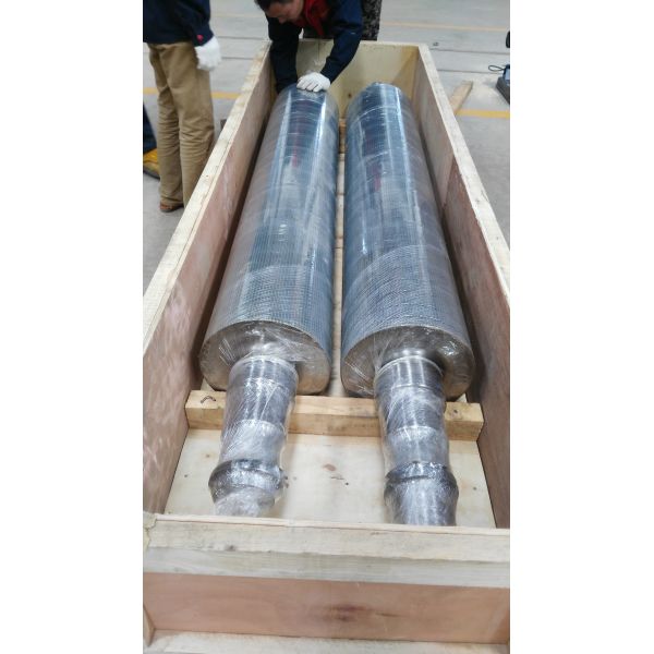 E Flute Steam Heating Chrome Plated Corrugated Roller