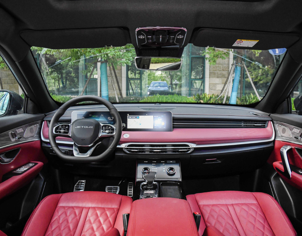 Jetour 2023 X70 плюс 1.6T DCT Qiangzhe ПЛЮС 5 камера среднее SUV света 360 СИД мест