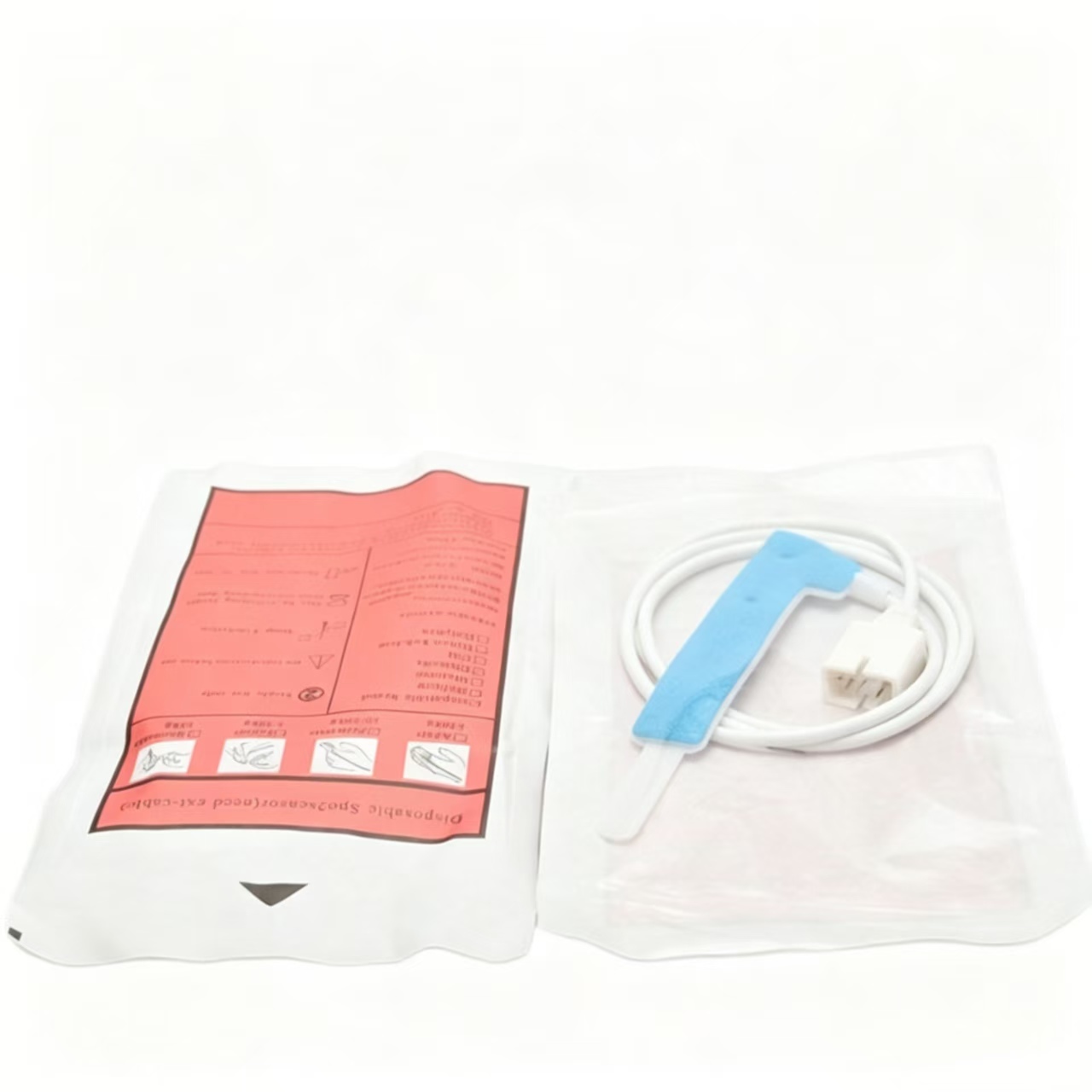 DB7 Pin Medical SpO2 Sensor Adhesive Tape Disposable Pulse Oximeter Sensor