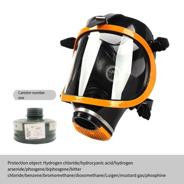 Регулируемая ремень полный лик химическая маска Пуда самозагрузка фильтр газовая маска
