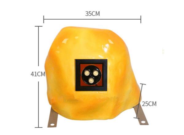 LED Stone Spot Light Outdoor Lawn Decorative Light Bright Landscape Resin Stone Lamp Garden Light