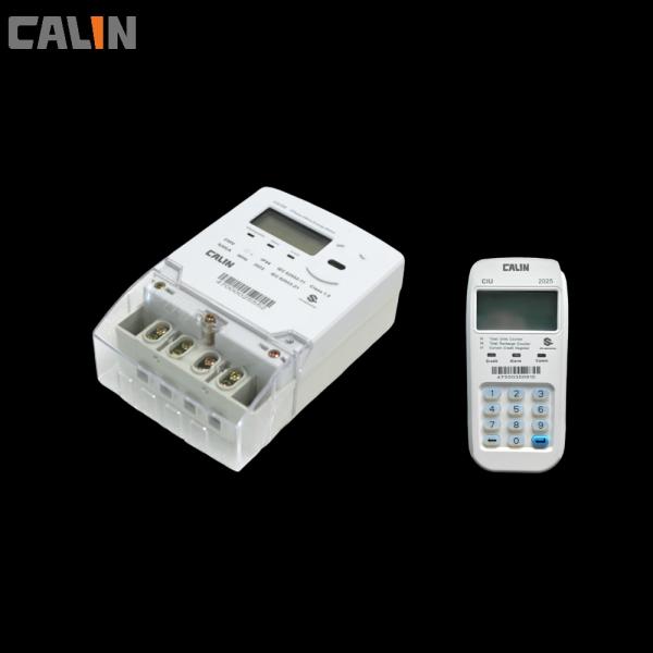 Split Type Single Phase Prepaid Electricity Meters BS5685 Footprint Kwh Meter