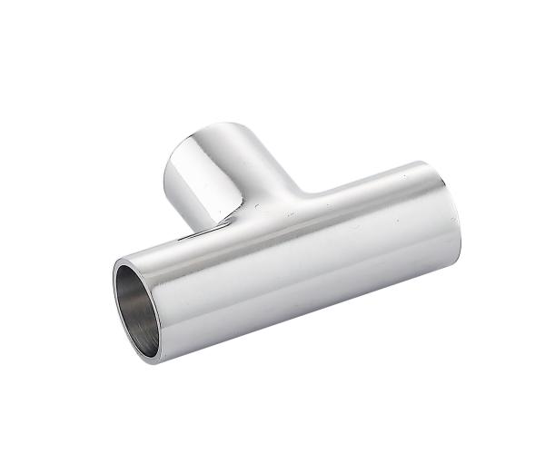 Sanitary Stainless Steel 304 316L Food Grade Pipe Connection Fittings Long Type Tee