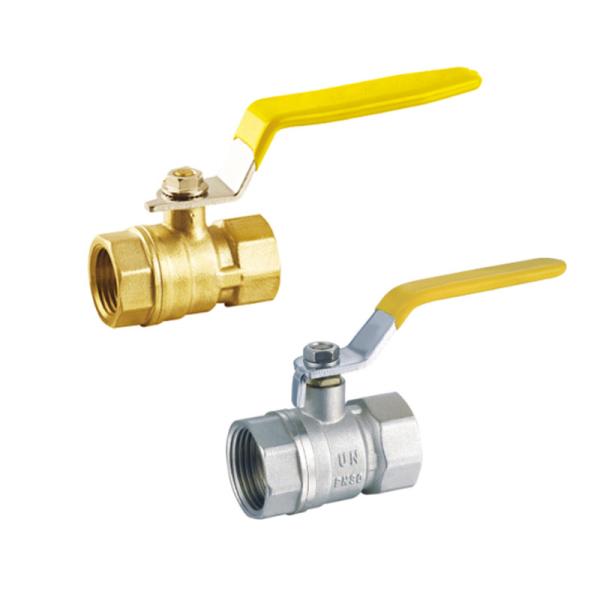 One Piece Brass Ball Valve with Female Threaded Manual Power for Water Gas