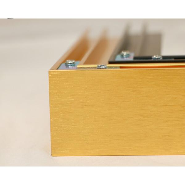 Customized Golden Color Aluminum Frame for Home Decorative Wall Picture Presentation