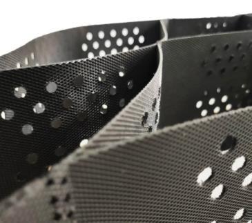 Sistema de Cellweb 75mm do HDPE para a construção de estradas da parede de retenção