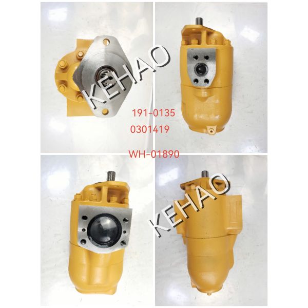 CAT191-0135 Bulldozer Pump Cast Iron Hydraulic Gear Pumps Middle and high pressure external meshing gear pump High Rate of Flow
