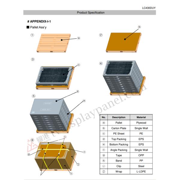 BOE 43 Inch LG LCD Panel LC430DUY-SHA1 PCB1932C/1933C 1920×1080