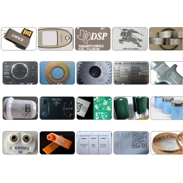 Машина маркировки лазера волокна украшений 50в 7000мм/с