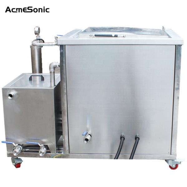 Engine Cylinder Head Ultrasonic Cleaning Machine 28khz With Oil Filter System
