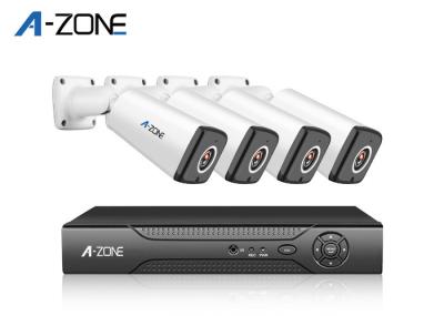 OEM 2MP 4 Camera Dvr Surveillance Kit , Bullet Security Camera System 