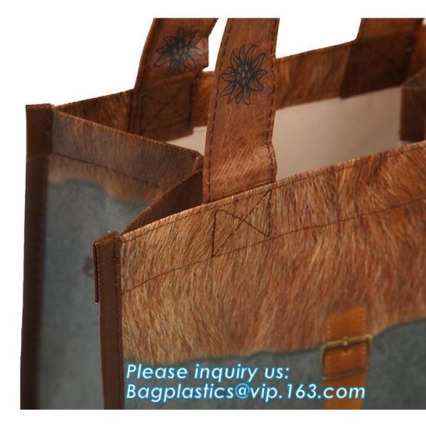 Heat seal reusable bag/ customized new design eco-friendly non woven bag/ pink nonwoven shopping bag, limited, litd, com