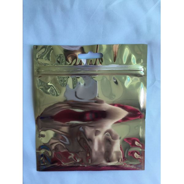 Self Supporting Food Packaging Foil Ziplock Bags For Dried Fruit Packaging